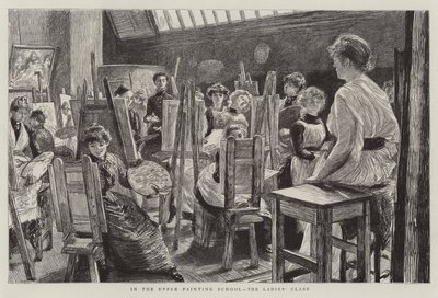 ロイヤルアカデミーの学校 作： Charles Paul Renouard